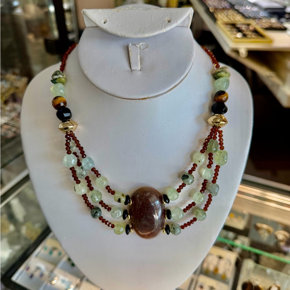 Handmade Gemstone Necklace